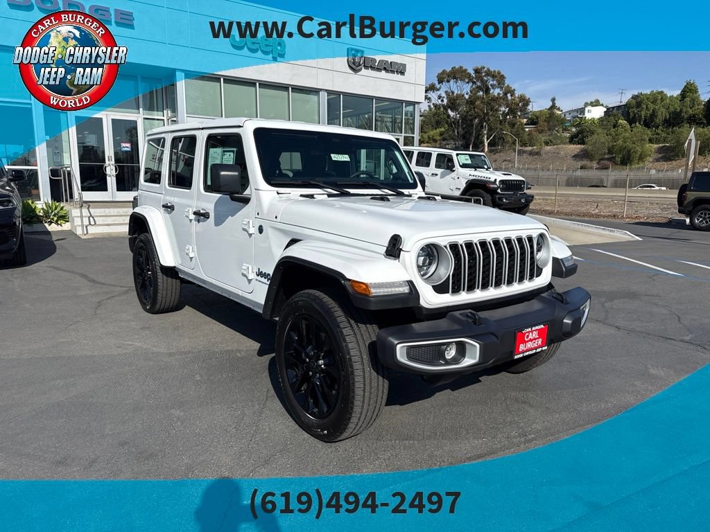 Certified 2025 Jeep Wrangler Unlimited Sahara w/ Safety Group