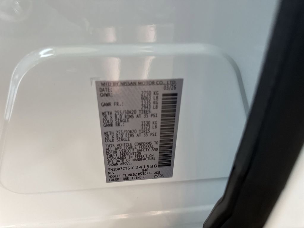 2026 Nissan Pathfinder SL