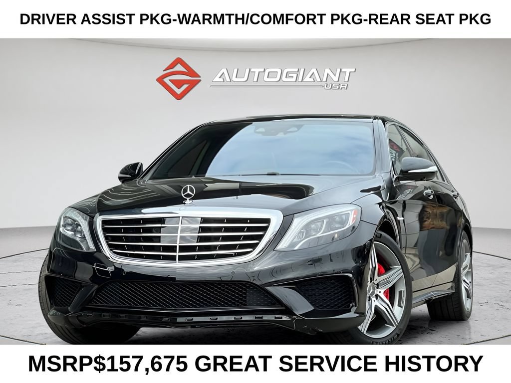 Used 2015 Mercedes-Benz S 63 AMG 4MATIC Sedan