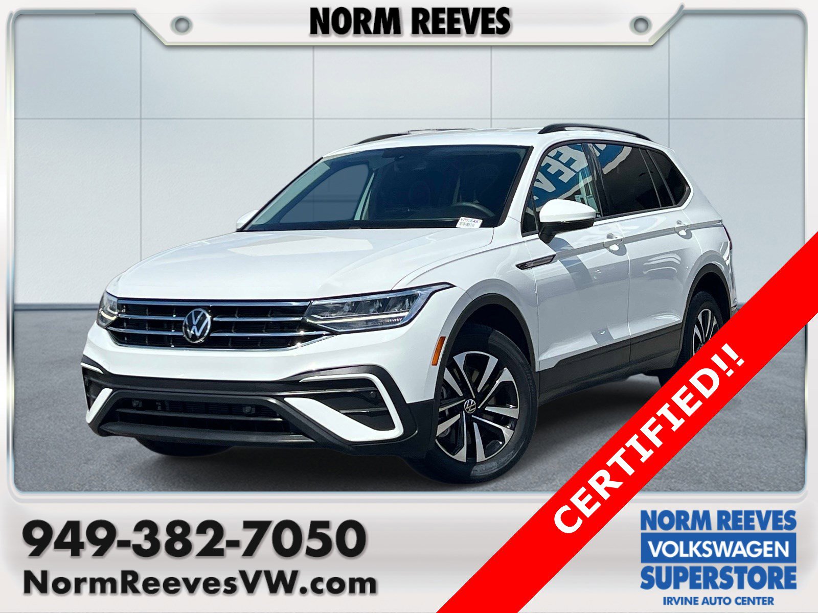 Certified 2023 Volkswagen Tiguan S