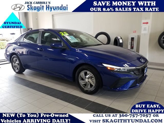 Certified 2025 Hyundai Elantra SE