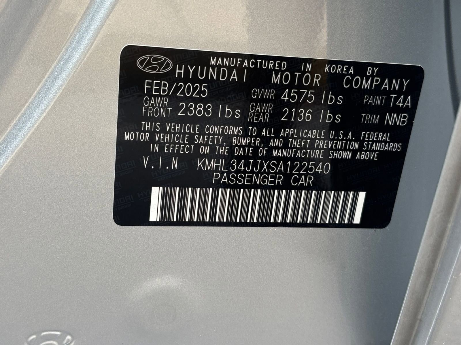 2025 Hyundai Sonata SEL