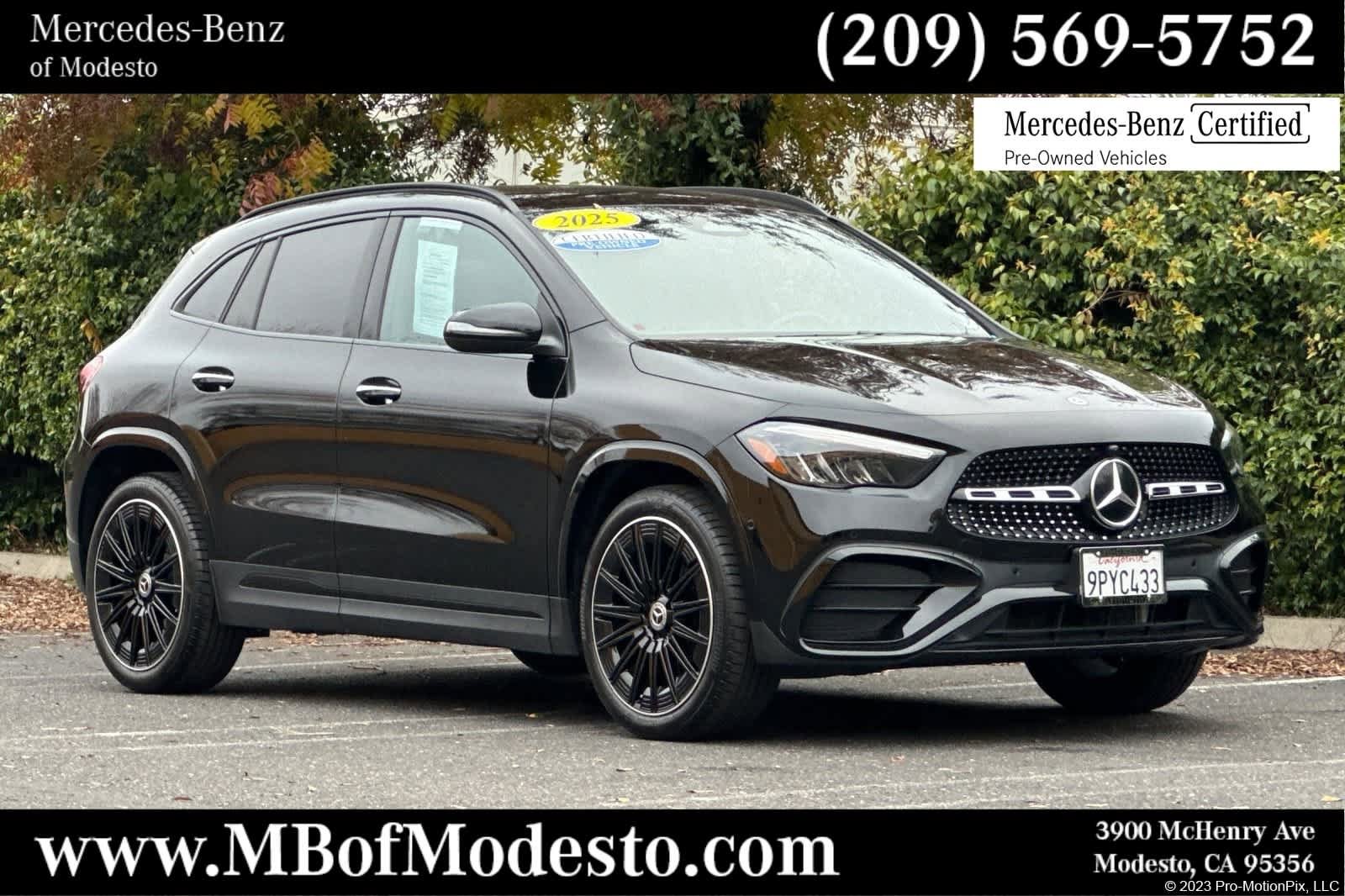 Certified 2025 Mercedes-Benz GLA 250