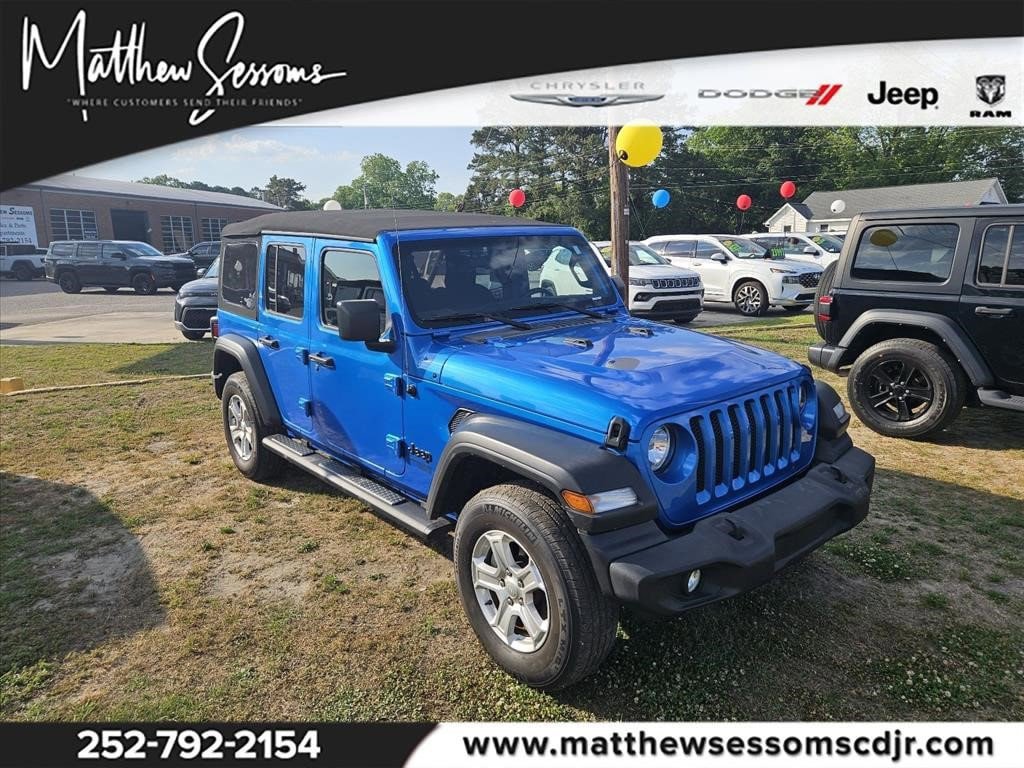 Used 2021 Jeep Wrangler Unlimited Sport