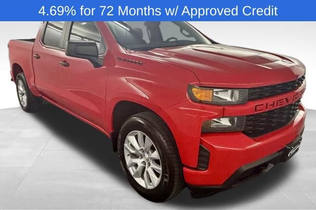 Used 2022 Chevrolet Silverado 1500 Custom w/ LPO, Dark Essentials Package