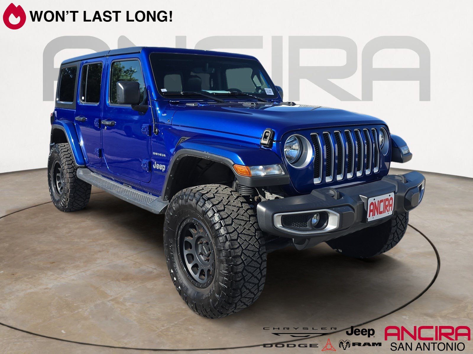 2018 Jeep Wrangler Unlimited Sahara 4x4 for sale in San Antonio, TX