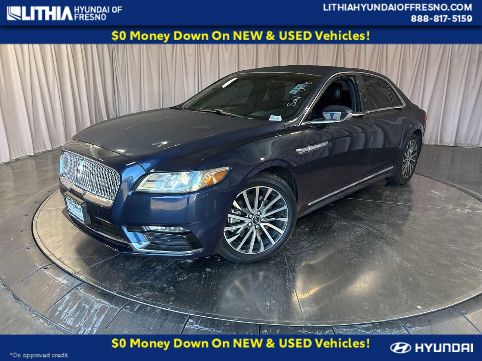 Used 2017 Lincoln Continental Select