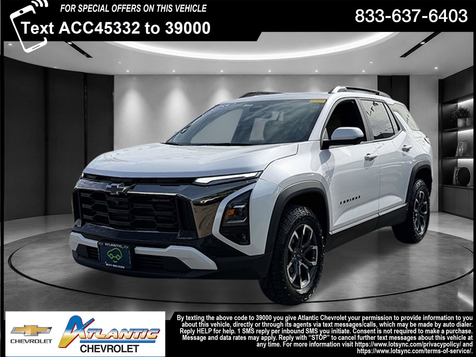Certified 2025 Chevrolet Equinox ACTIV w/ Safety and Technology Package