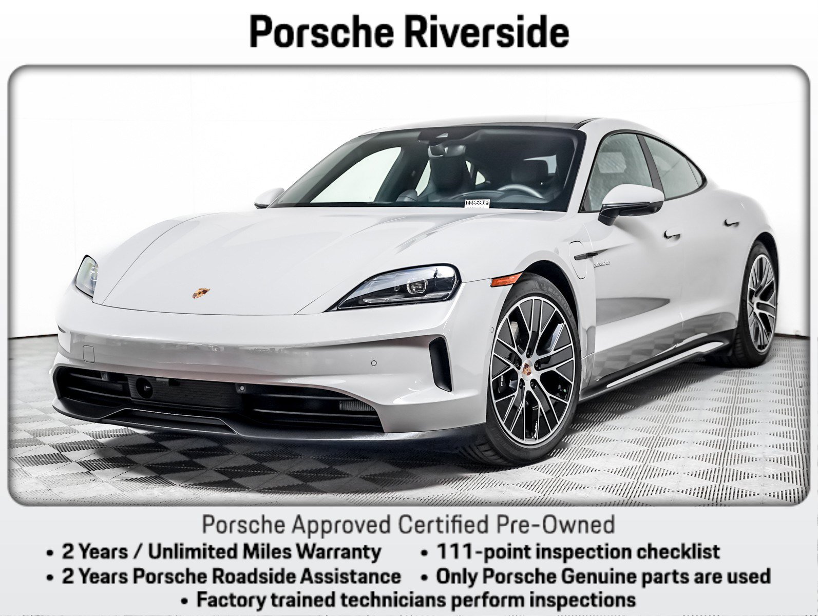 Certified 2025 Porsche Taycan