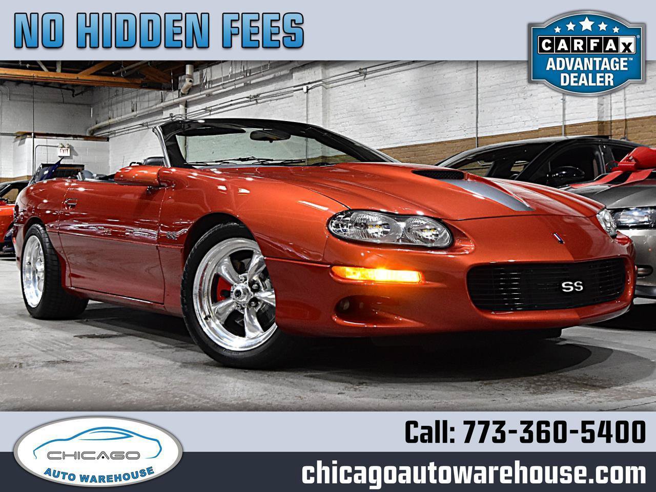 Used 2002 Chevrolet Camaro Z28 w/ SS Performance/Appearance Pkg
