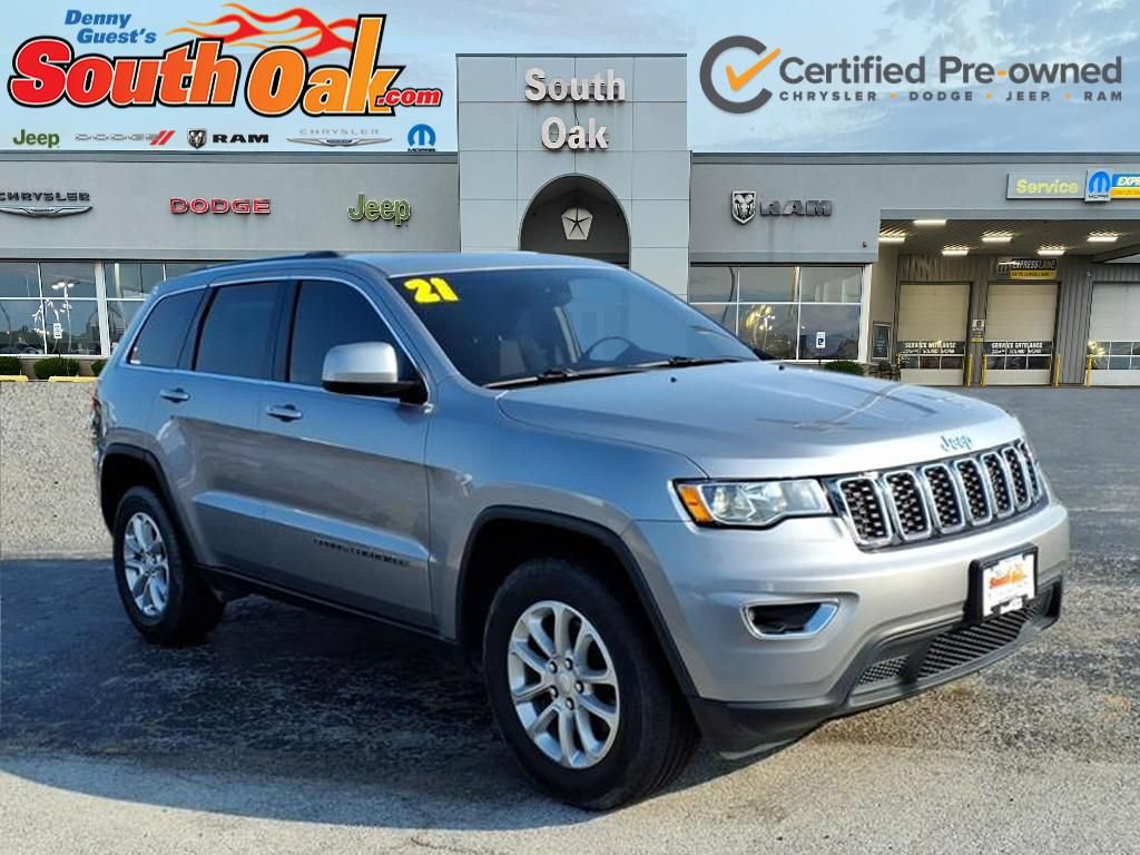 Certified 2021 Jeep Grand Cherokee Laredo