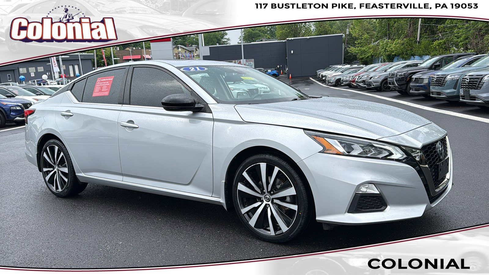Certified 2021 Nissan Altima 2.5 SR w/ SR Premium Package