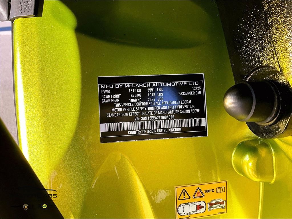 2026 McLaren Artura Spider