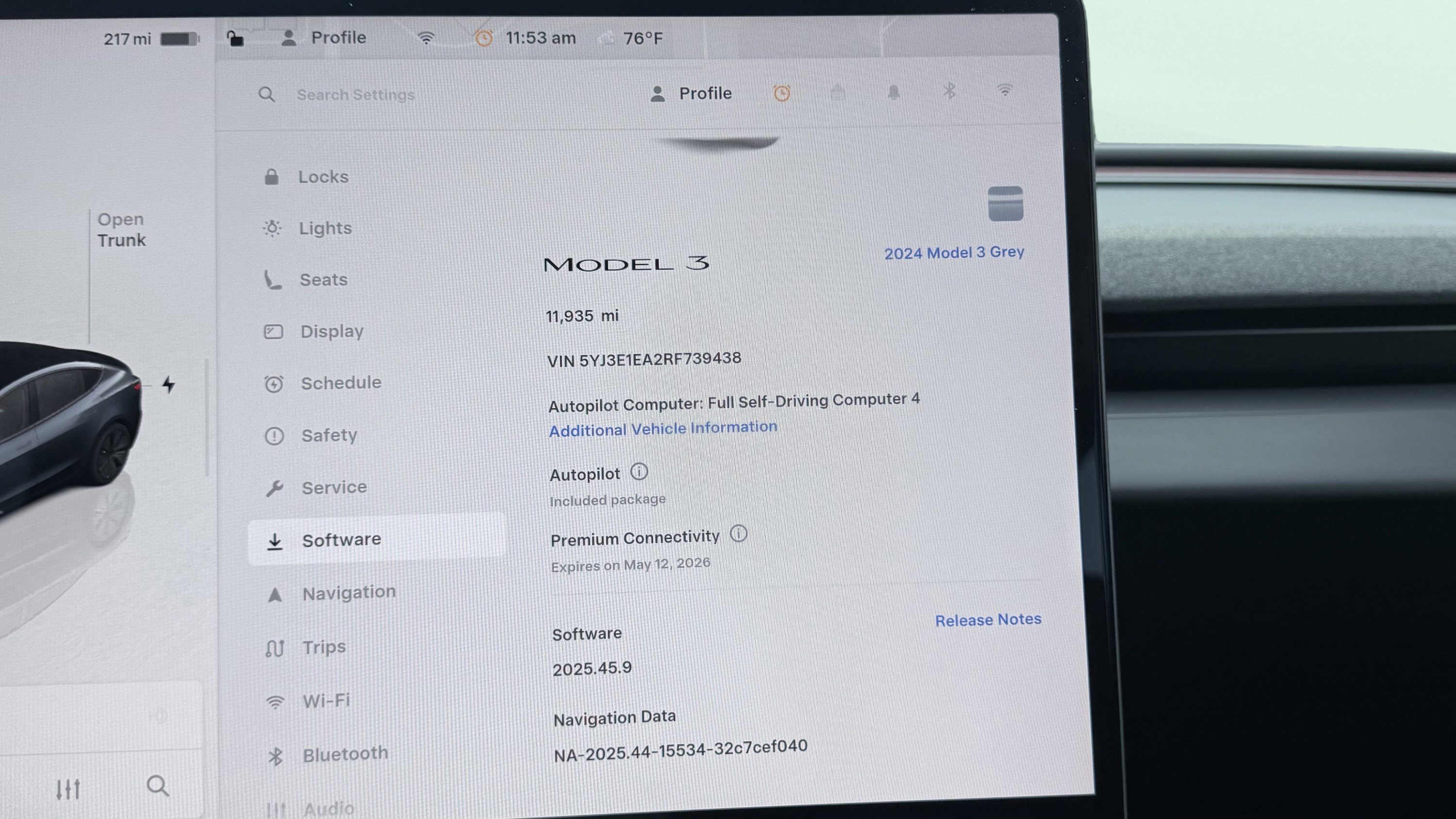 2024 Tesla Model 3 Standard Range