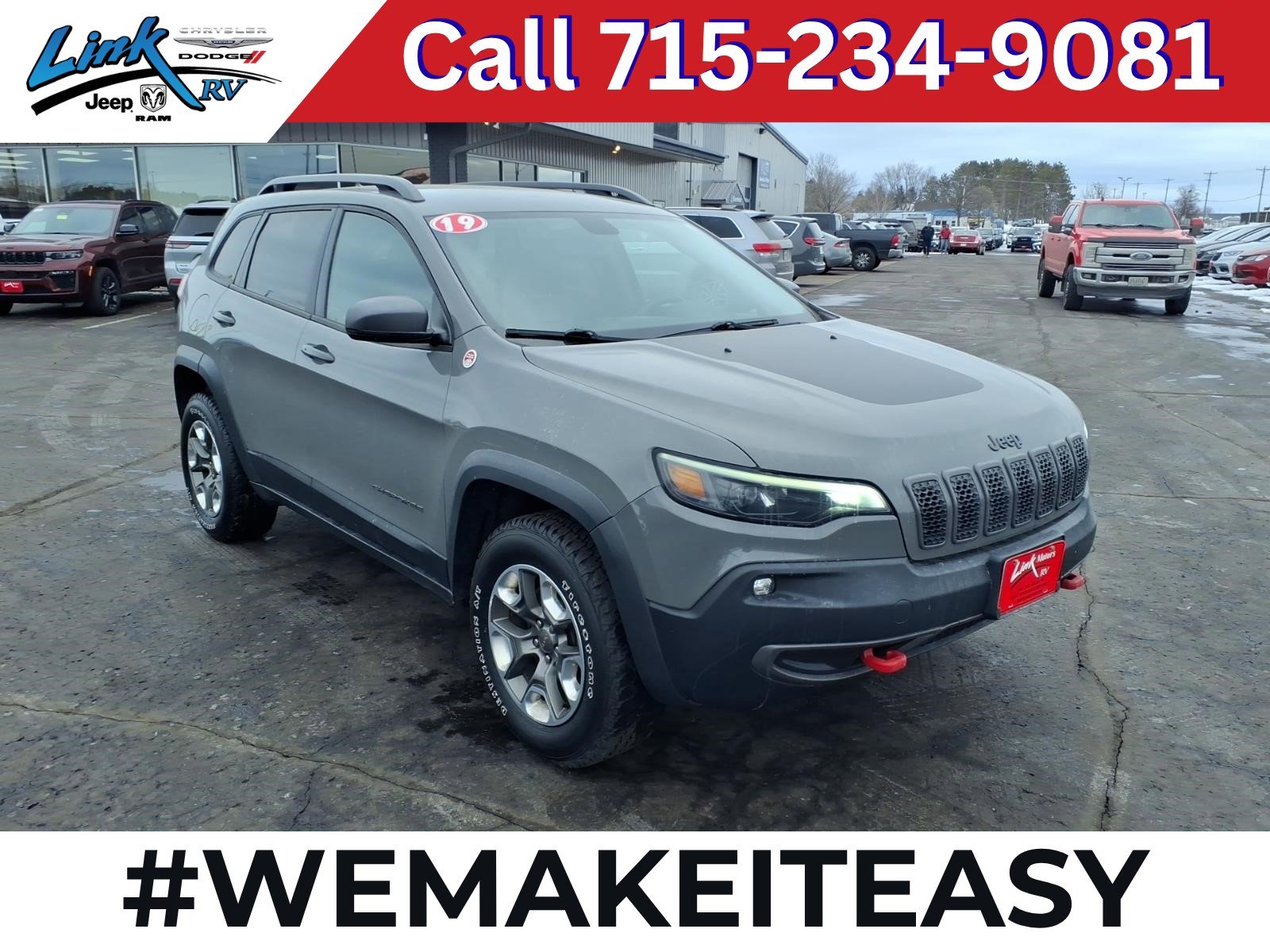 Used 2019 Jeep Cherokee Trailhawk w/ Cold Weather Group