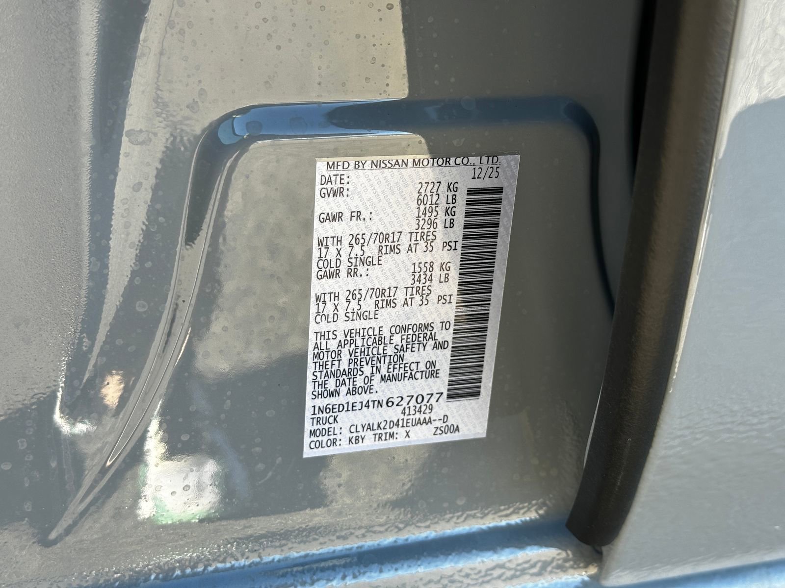 2026 Nissan Frontier Pro-X