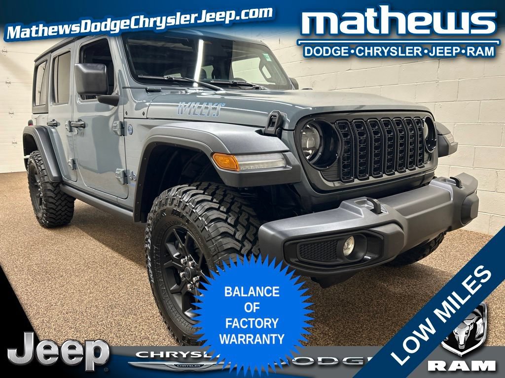 Used 2025 Jeep Wrangler Unlimited Sport S 4xe
