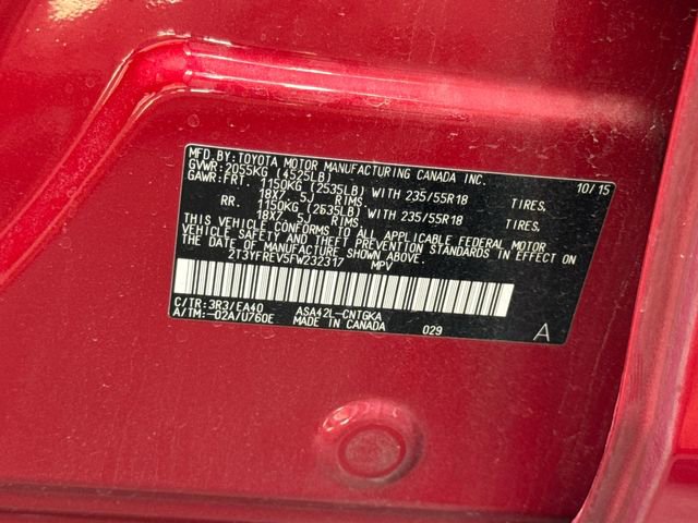 2015 Toyota RAV4 Limited