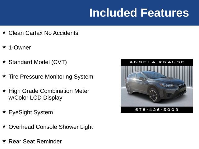 2023 Subaru Crosstrek 2.0i