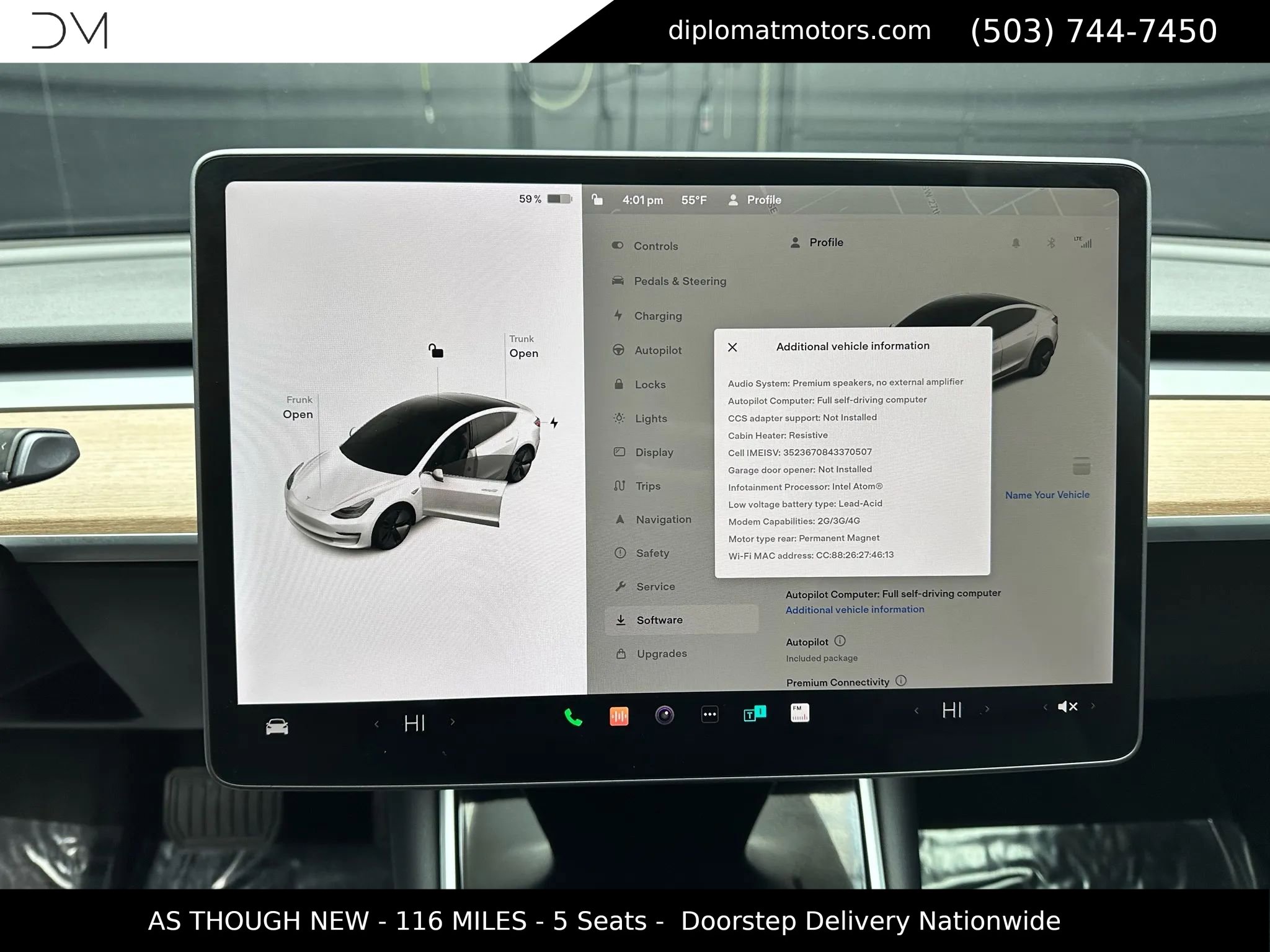 2020 Tesla Model 3 Standard Range Plus