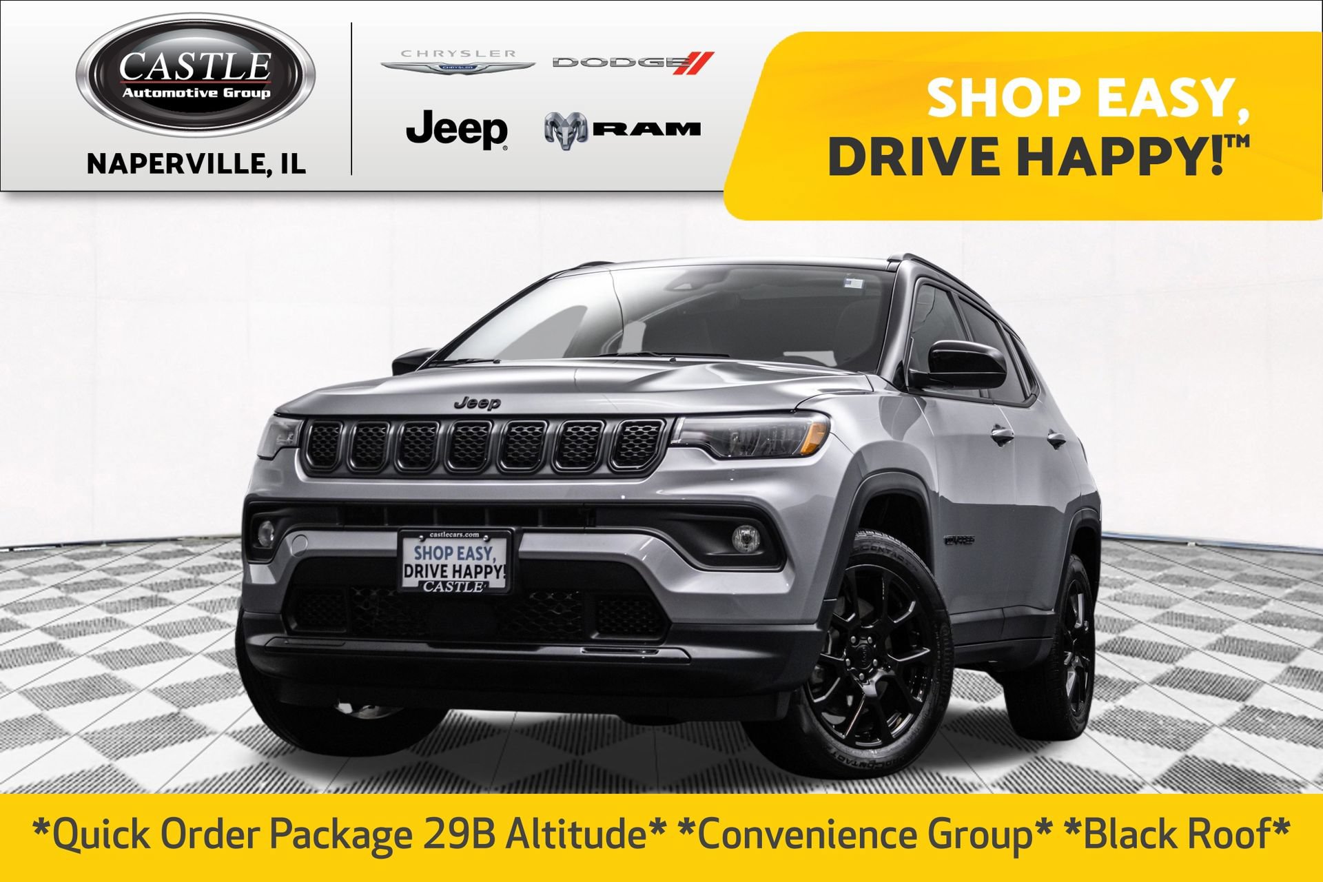 Used 2023 Jeep Compass Latitude w/ Sun and Sound Group
