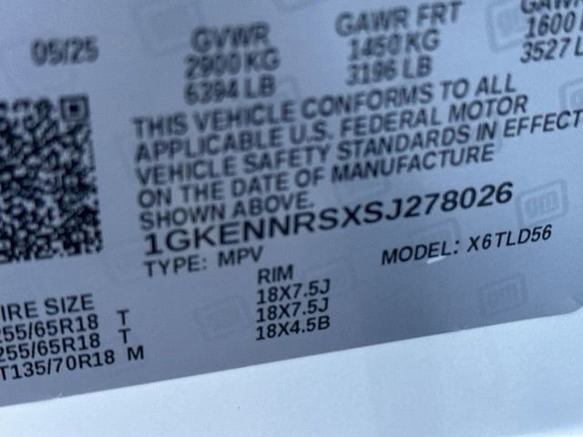 2025 GMC Acadia Elevation