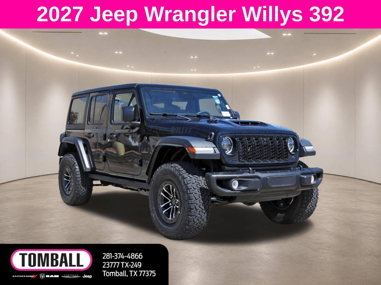 New 2027 Jeep Wrangler Unlimited Rubicon 392