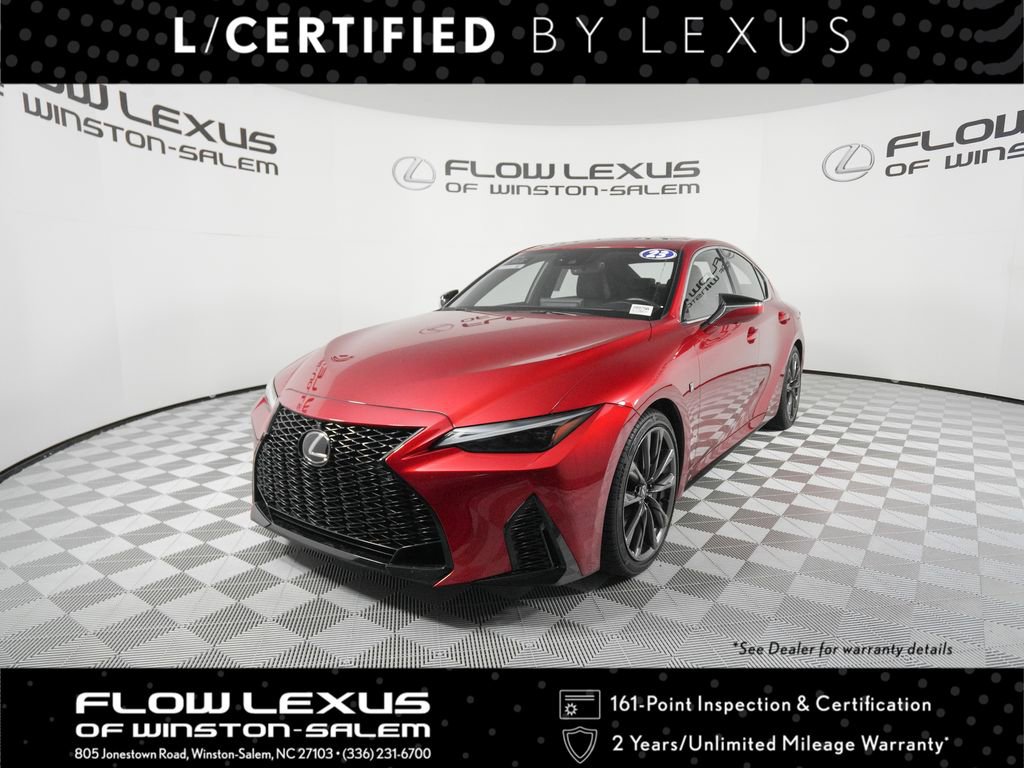 Certified 2023 Lexus IS 350 F Sport
