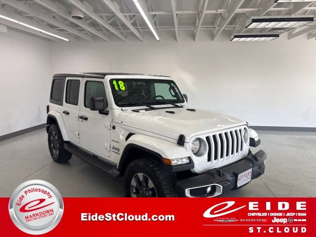 Used 2018 Jeep Wrangler Unlimited Sahara w/ Cold Weather Group