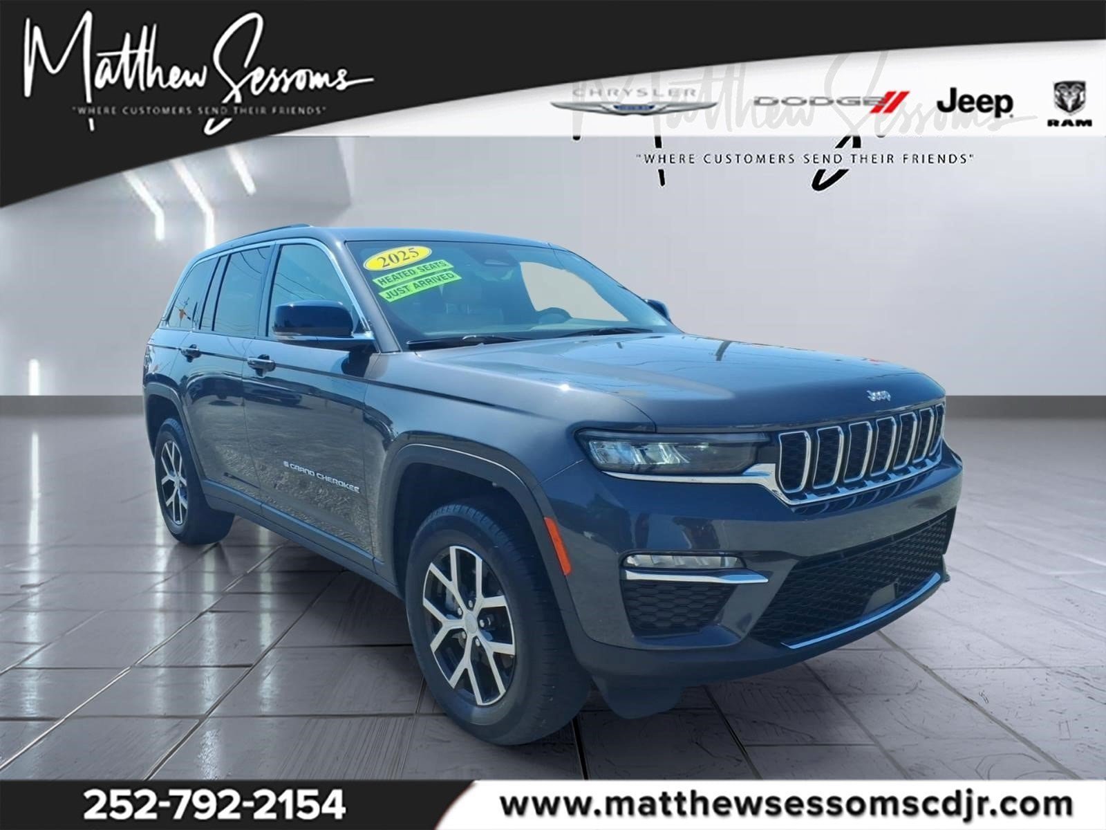 Used 2025 Jeep Grand Cherokee Limited w/ Trailer Tow Package