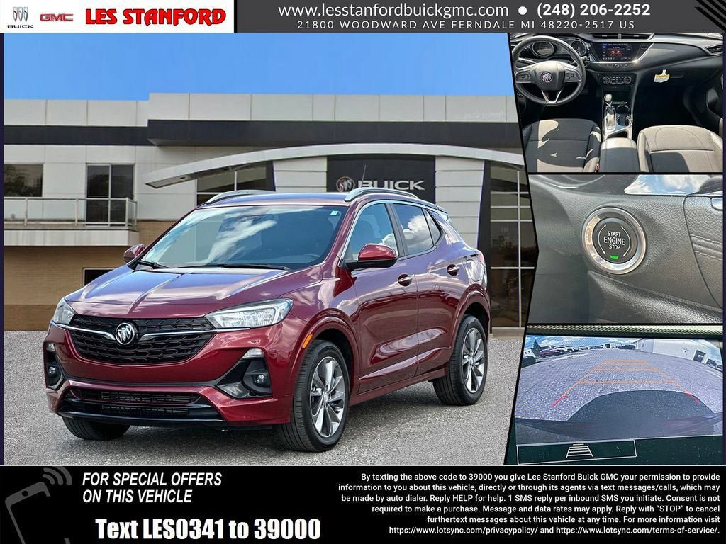 Certified 2023 Buick Encore GX Select w/ Sport Touring Package
