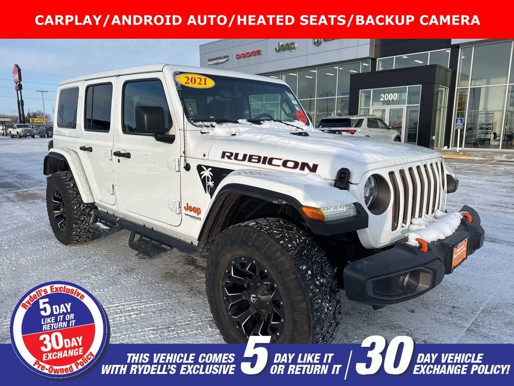 Certified 2021 Jeep Wrangler Unlimited Rubicon w/ Dual Top Group