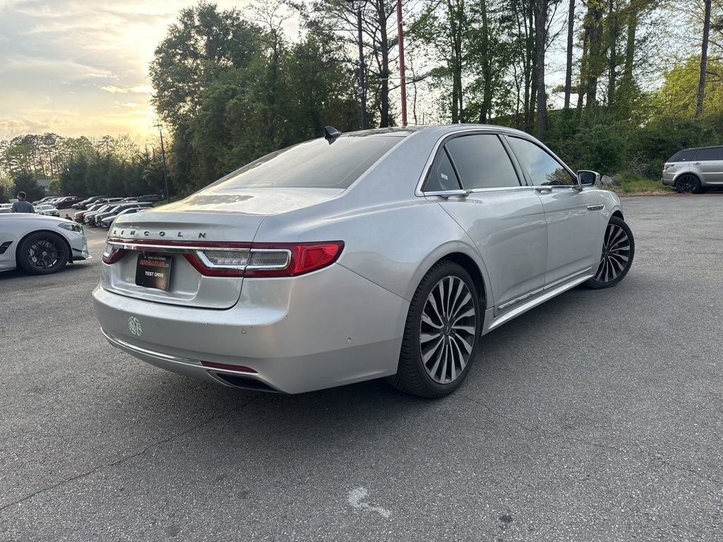 2018 Lincoln Continental Black Label