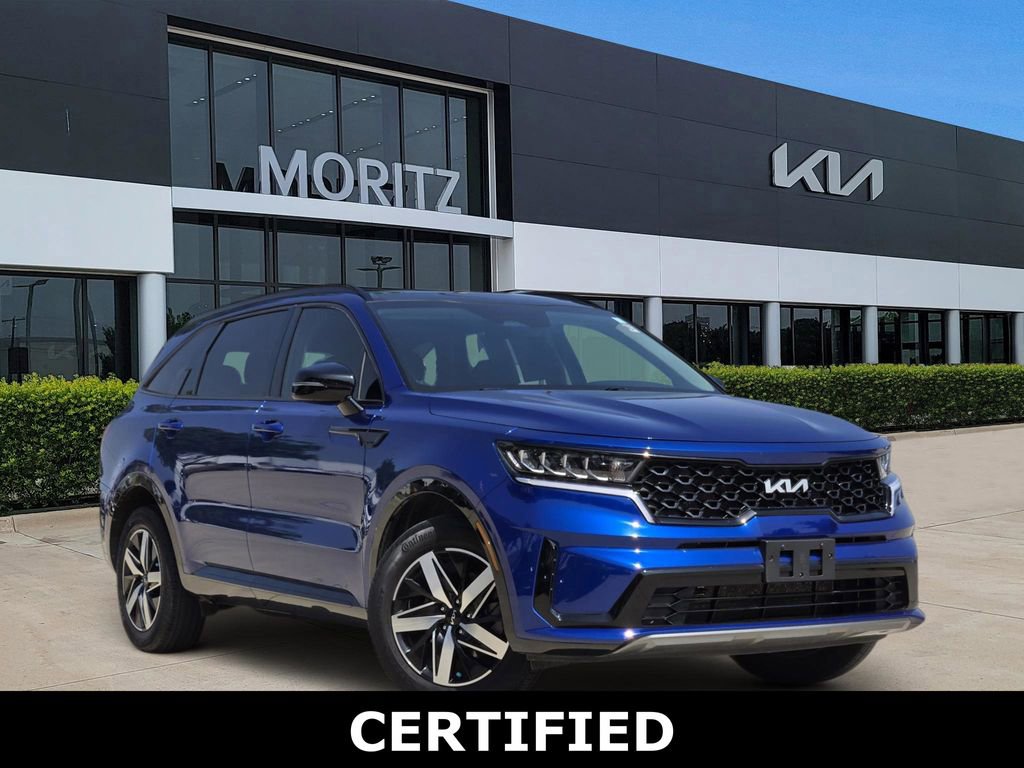 Certified 2022 Kia Sorento S w/ Panoramic Sunroof Package