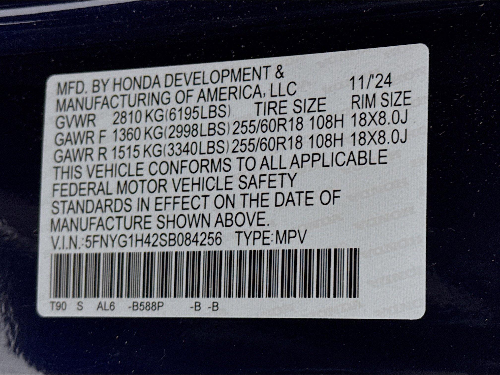 2025 Honda Pilot EX-L