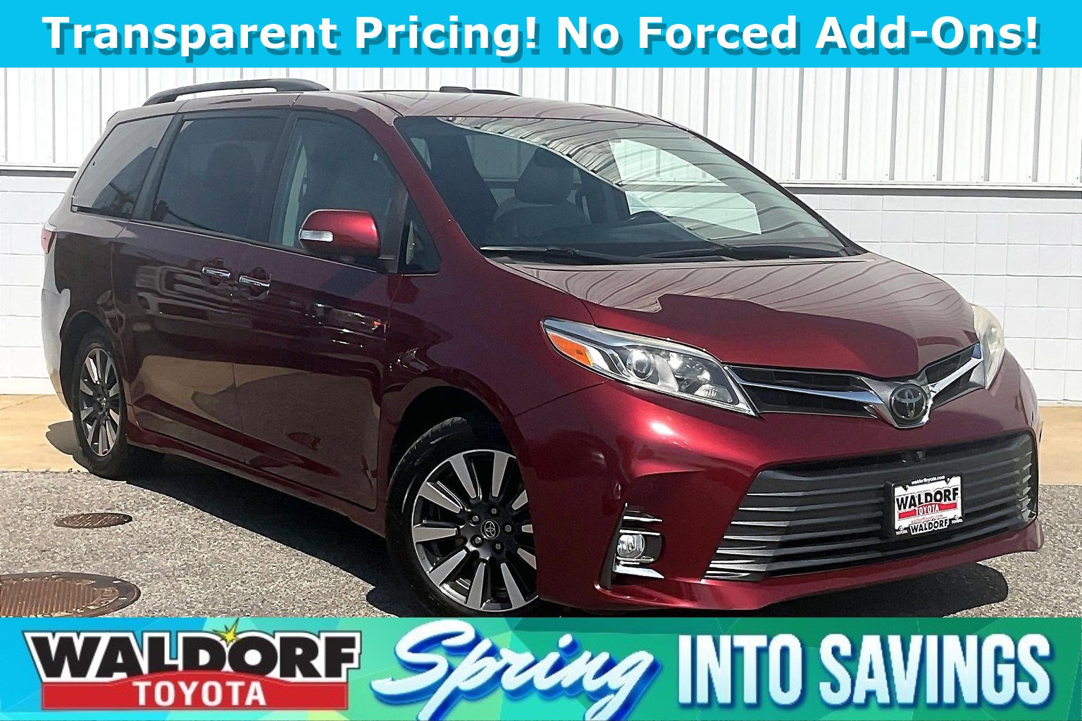 Used 2019 Toyota Sienna Limited Premium
