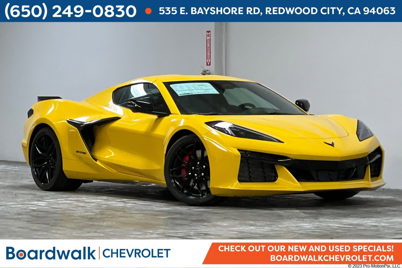 New 2025 Chevrolet Corvette Z06 w/ Stealth Interior Trim Package