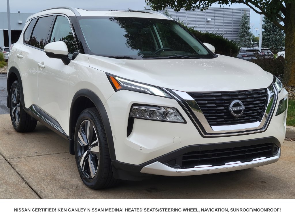Certified 2023 Nissan Rogue Platinum w/ Platinum Premium Package