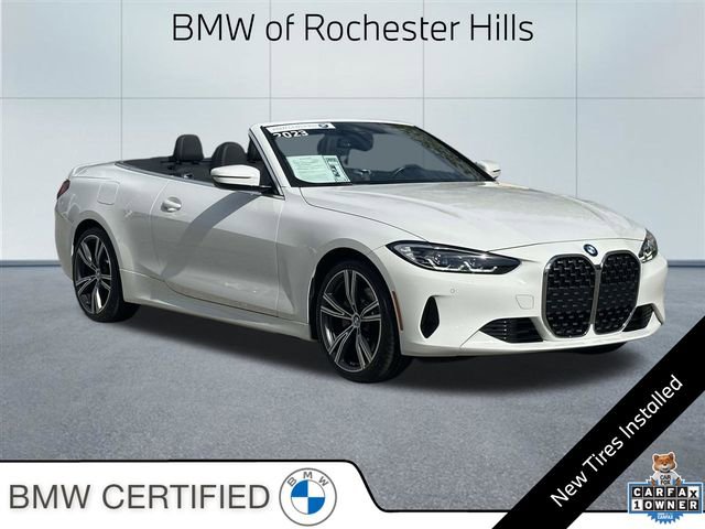 Certified 2023 BMW 430i xDrive Convertible w/ Premium Package