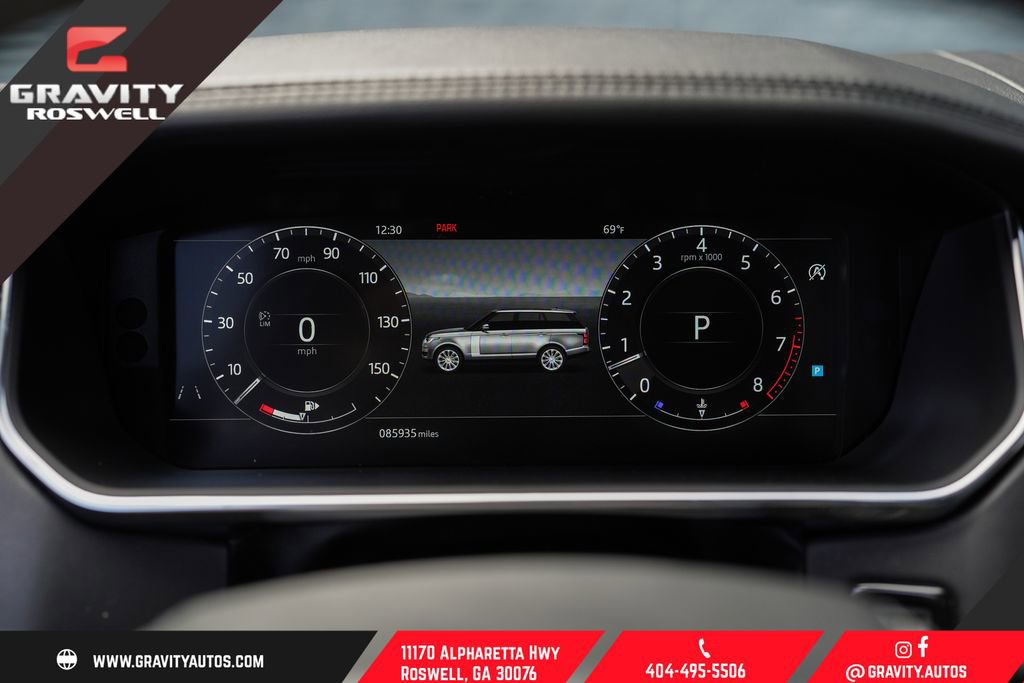 2019 Land Rover Range Rover HSE