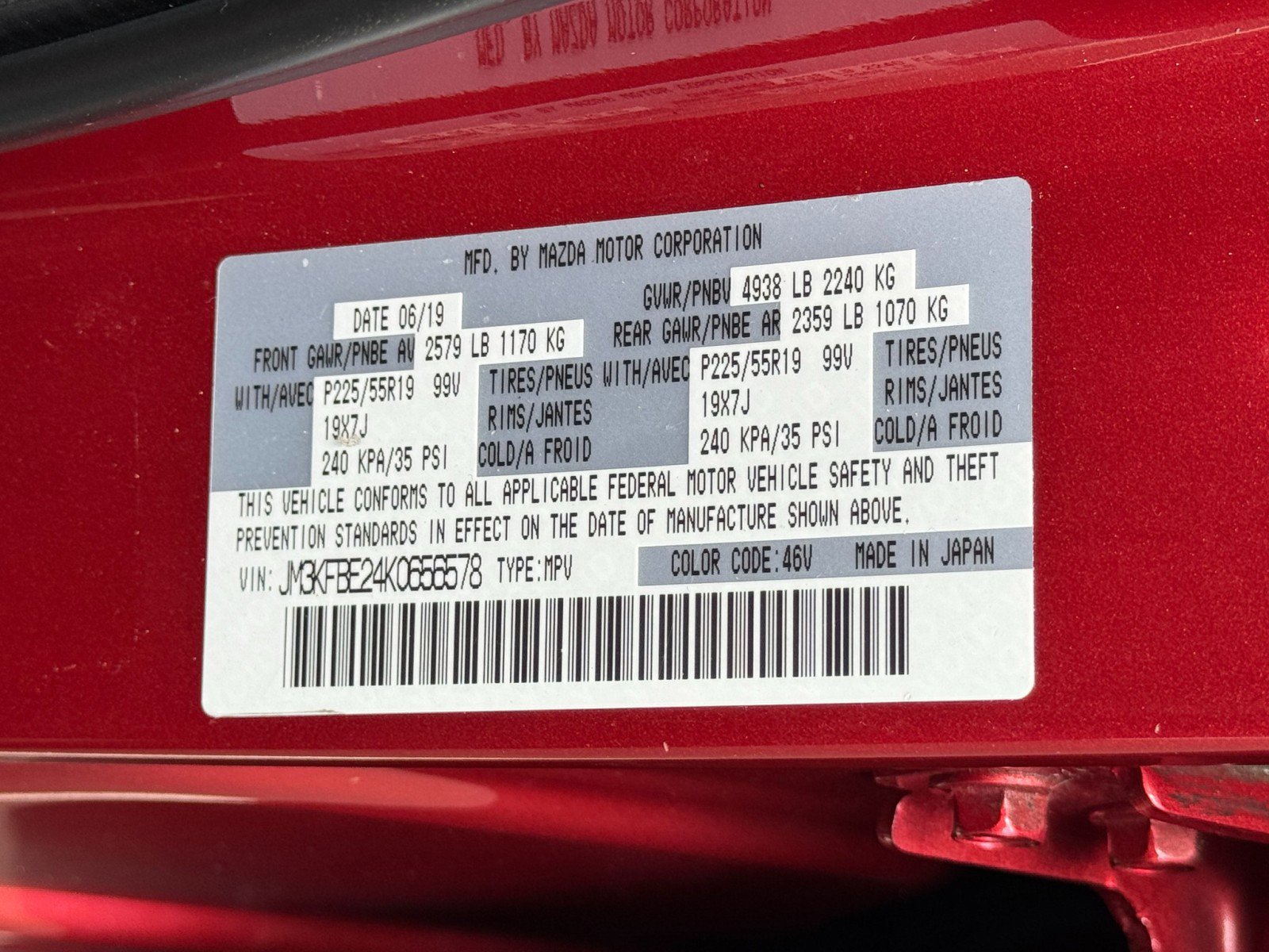 2019 MAZDA Cx-5 Signature