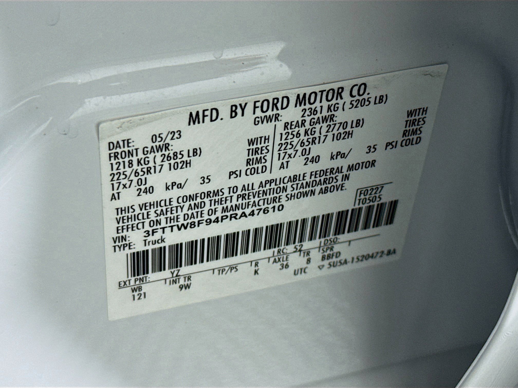 2023 Ford Maverick XL