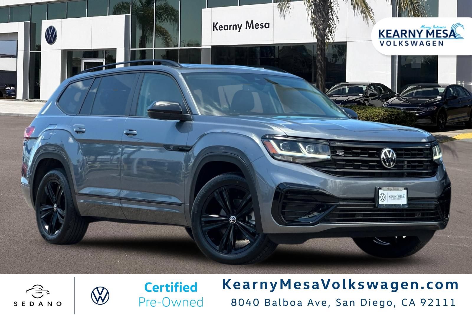 Certified 2023 Volkswagen Atlas SEL R-Line