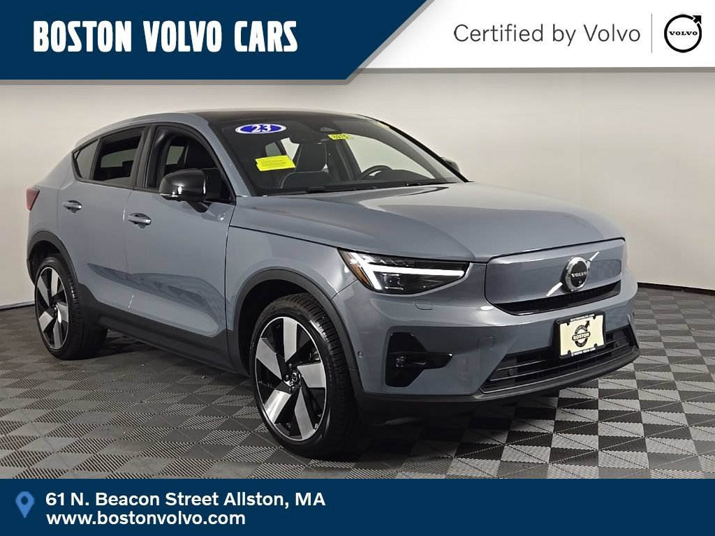 Certified 2023 Volvo C40 P8 Recharge Ultimate w/ Protection Package Premier