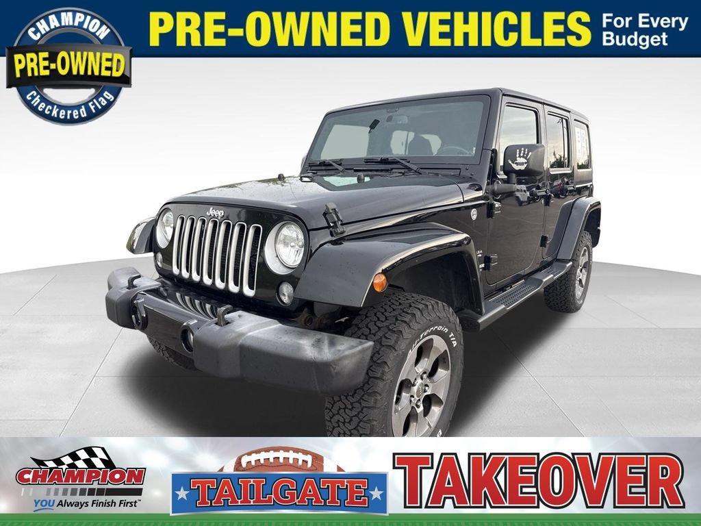 Used 2016 Jeep Wrangler Unlimited Sahara