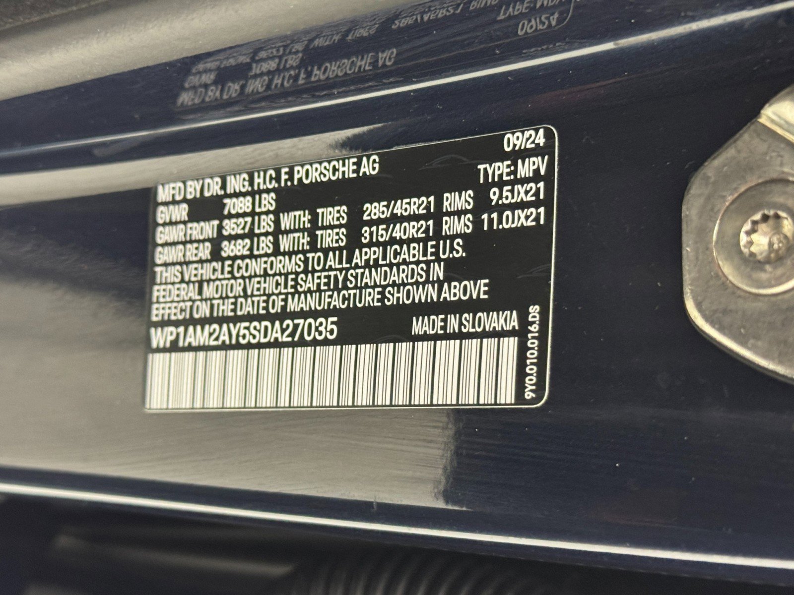 2025 Porsche Cayenne Turbo