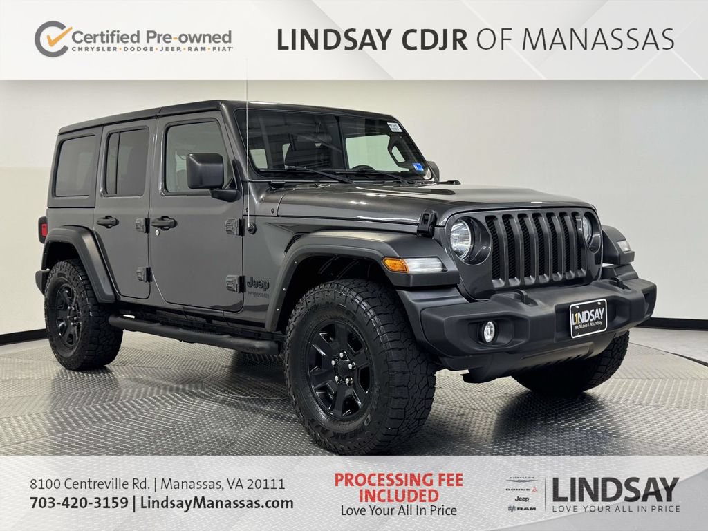 Used 2022 Jeep Wrangler Unlimited Sport