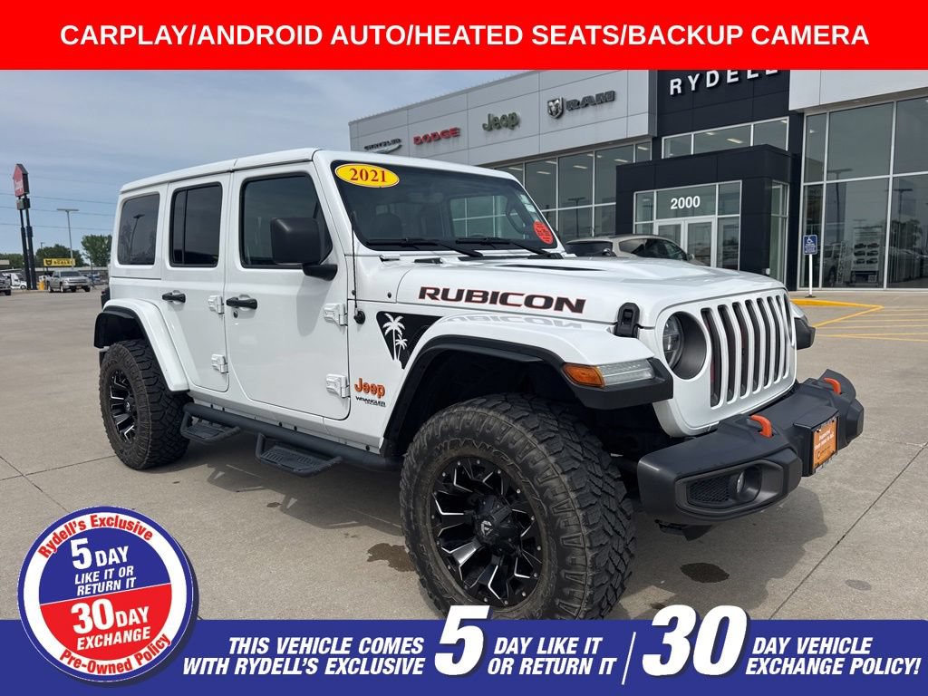 Used 2021 Jeep Wrangler Unlimited Rubicon w/ Dual Top Group