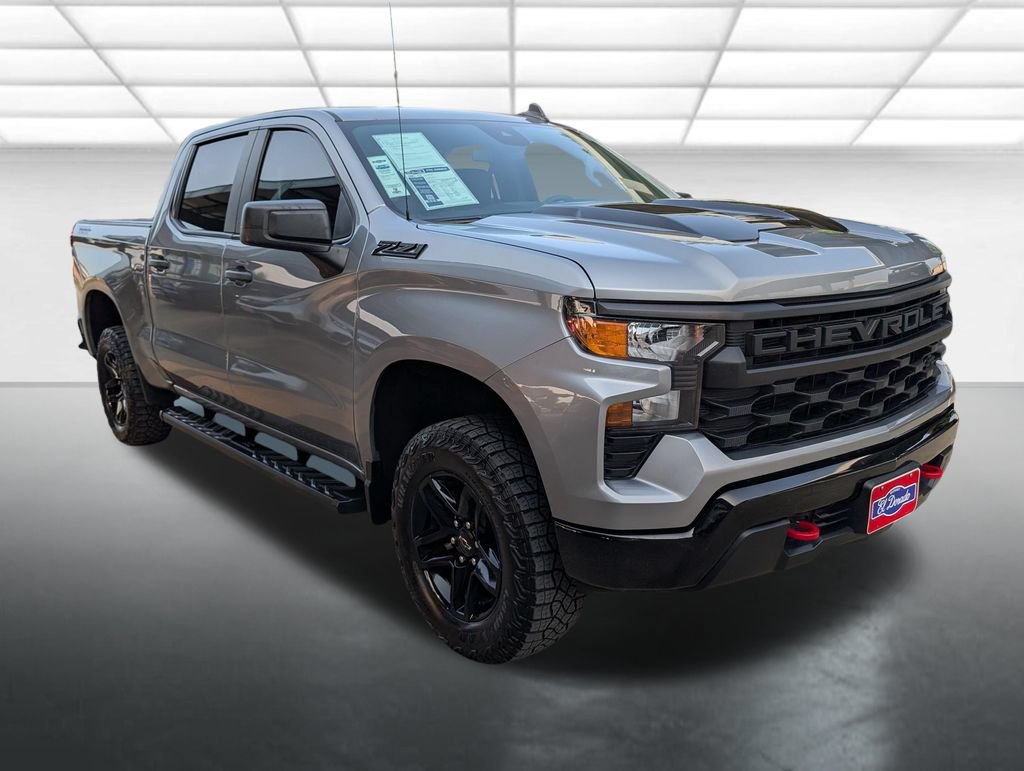 Used 2024 Chevrolet Silverado 1500 Custom Trail Boss w/ LPO, Dark Essentials Package