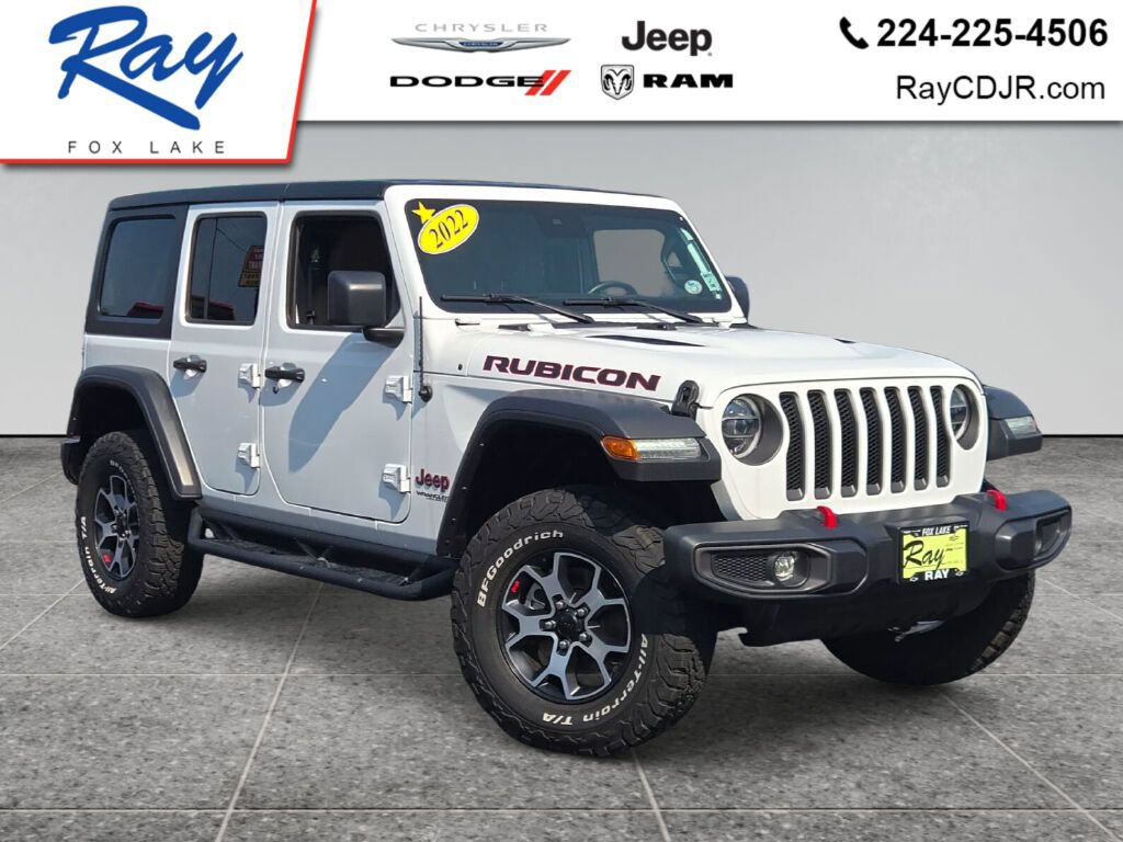 Used 2022 Jeep Wrangler Unlimited Rubicon w/ Dual Top Group